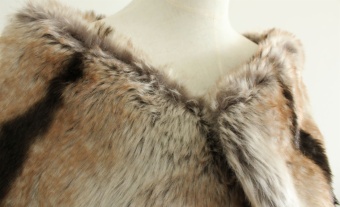 Fake-fur-shawl ES612D-5 