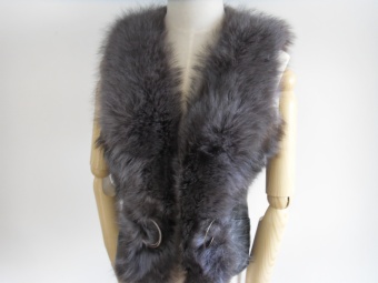 Natural fur vest ES821-3 