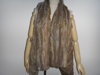 natural  fur vest   ES821-5 