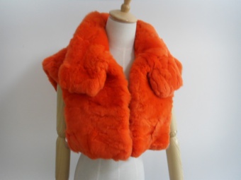 natural  fur vest     ES821-6 