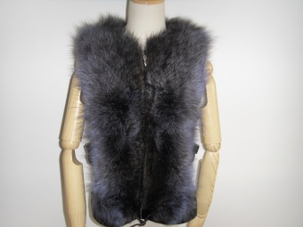 Natural fur vest ES821-4 